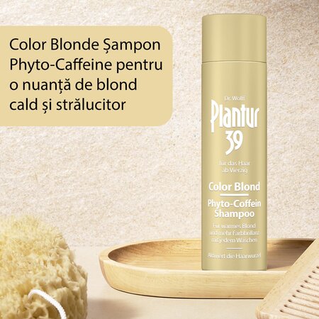 Sampon colorant Color Blonde Phyto-Caffeine Plantur 39, 250 ml, Dr. Kurt Wolff 721611