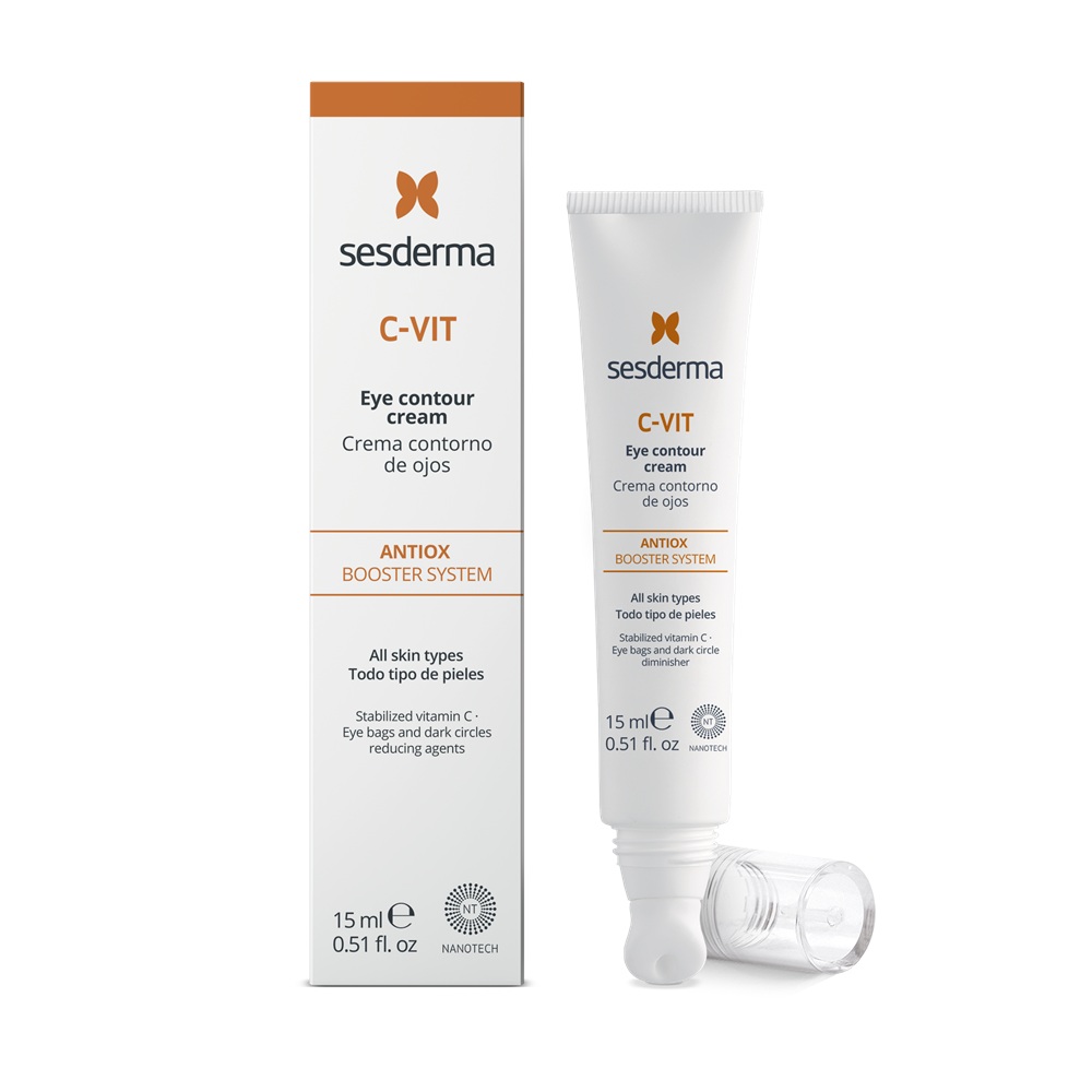 Crema pentru conturul ochilor C-Vit, 15 ml, Sesderma