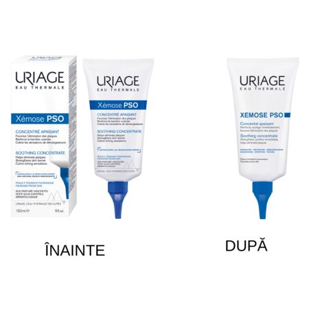 Crema calmanta pentru psoriazis Xemose C8+ PSO, 150 ml, Uriage 696893