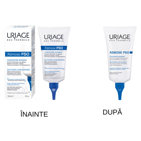 Crema calmanta pentru psoriazis Xemose C8+ PSO, 150 ml, Uriage 696893