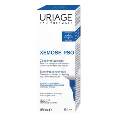 Crema calmanta concentrata pentru psoriazis Xemose PSO, 150 ml, Uriage