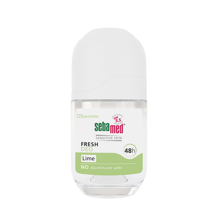 Deodorant roll-on 24H Lime, 50 ml, sebamed