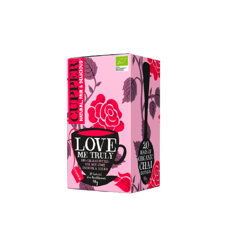 Ceai bio Love Me Trully, 20 plicuri, Cupper