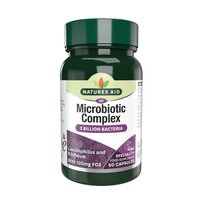 Microbiotic Complex cu FOS, 60 capsule, Natures Aid