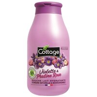 Lapte de dus hidrtanat Violette & Praline Rose, 250 ml, Cottage