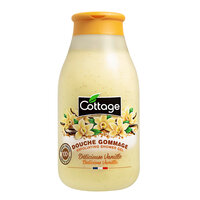 Gel de dus exfoliant Delicious Vanilla, 270 ml, Cottage