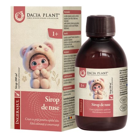 Sirop de tuse Ingerasul, 200 ml, Dacia Plant