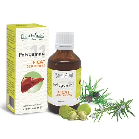 Polygemma 11 Ficat detoxifiere, 50 ml, Plant Extrakt 731798