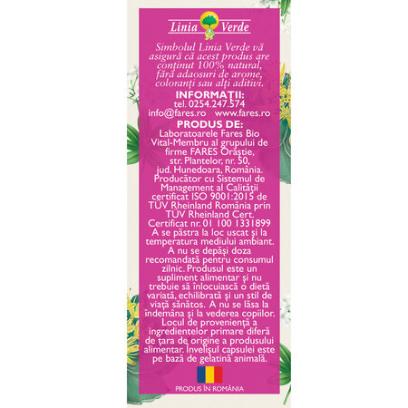 Distonoplant Forte N171, 60 capsule, Fares 614391