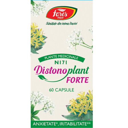 Distonoplant Forte N171, 60 capsule, Fares 614389