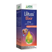 Sirop pentru copii Lilituss Elixir, 180 ml, Adya
