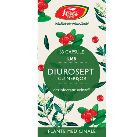 Diurosept, U68, 63 capsule, Fares 614117