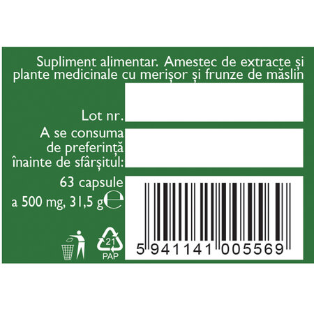 Diurosept, U68, 63 capsule, Fares 614120