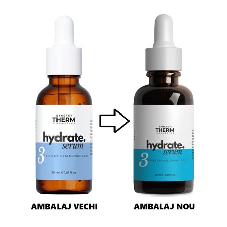 Ser Hidratant Acid Hialuronic, 30 ml, Synergy Therm 679818