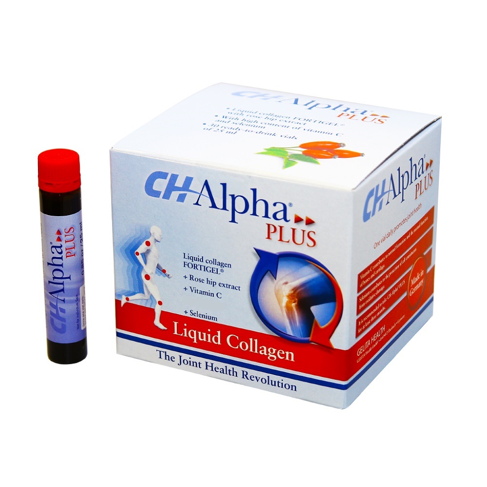 Colagen lichid Ch Alpha Plus, 30 fiole buvabile, Gelita Health