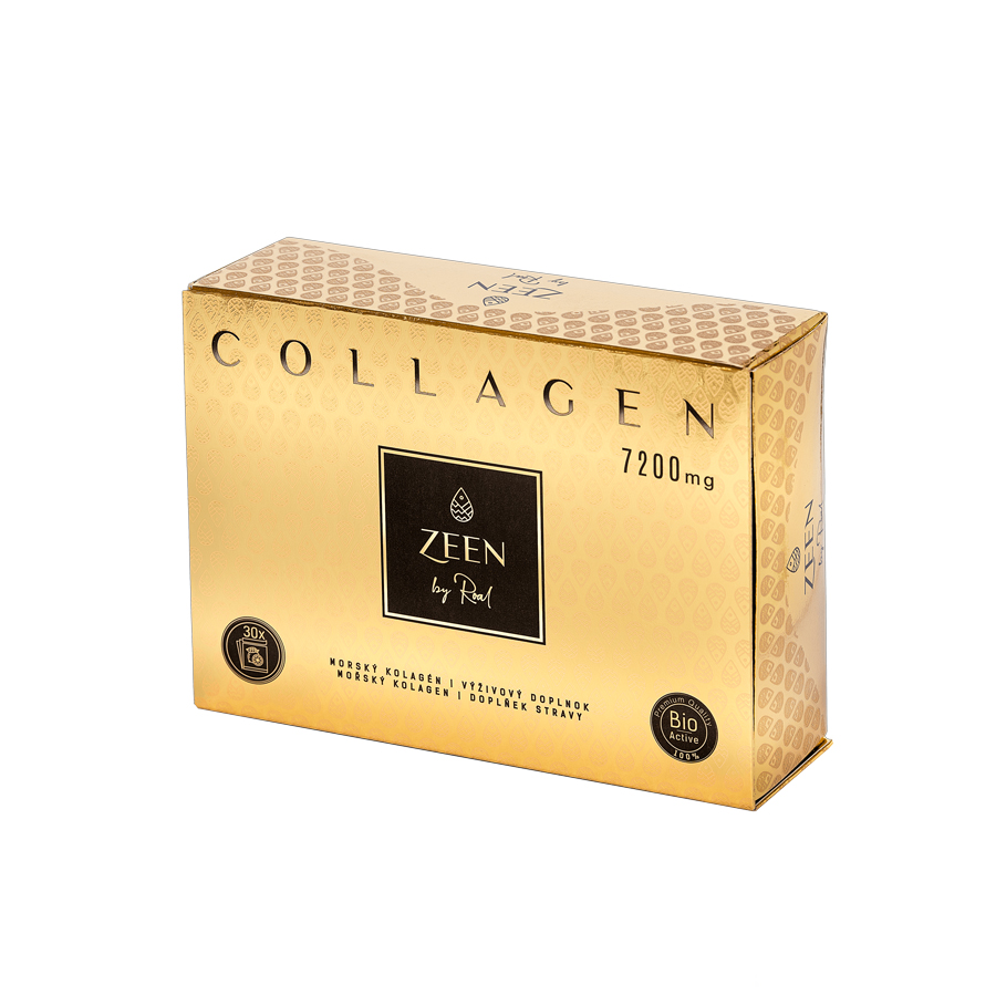 Colagen marin cu aroma de lamaie, 30 plicuri, Zeen Collagen