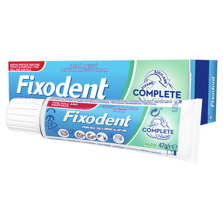 Crema adeziva pentru proteza dentara Neutral, 47 g, Fixodent Complete
