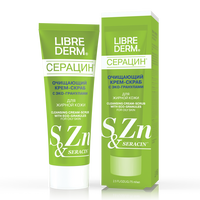 Scrub de curatare cu granule eco Seracin, 75 ml, Librederm