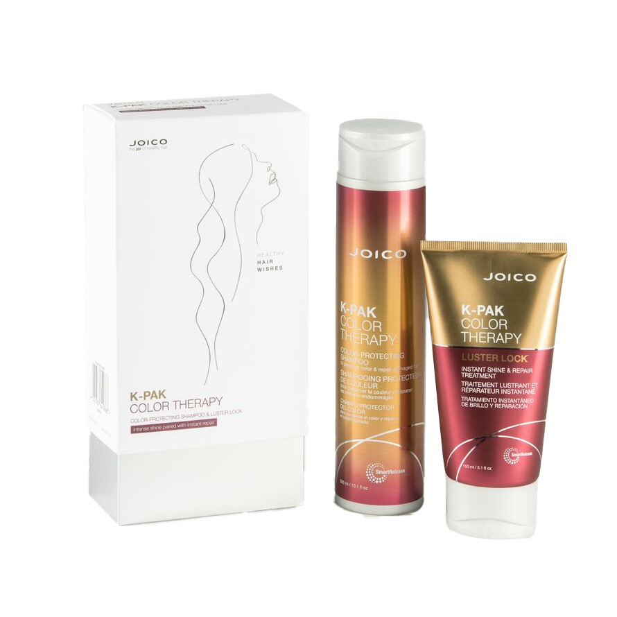 Pachet Xmas 2020 K-Pak Color Therapy Sampon 300 ml + Luster Lock 150 ml, Joico