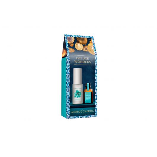 Pachet Parfum Pentru Par Si Corp Fragrance Original 30 ml + Ulei Tratament Original 15 ml Mini Stocking Stuffer Originale, Moroccanoil