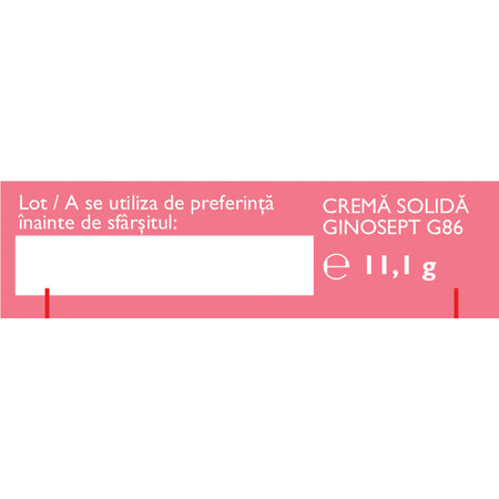 Ginosept crema solida, 6 monodoze, Fares 614186