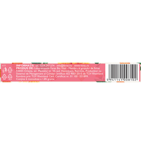 Ginosept crema solida, 6 monodoze, Fares 614188
