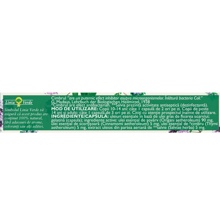 Biomicin urinar A20, 15 capsule, Fares 614251