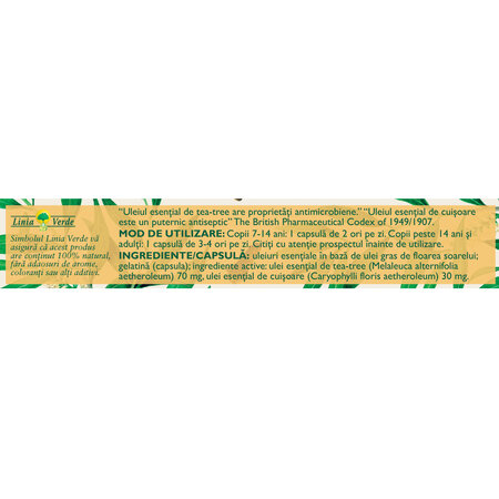 Biomicin antibiotic natural A14, 15 capsule, Fares 614175