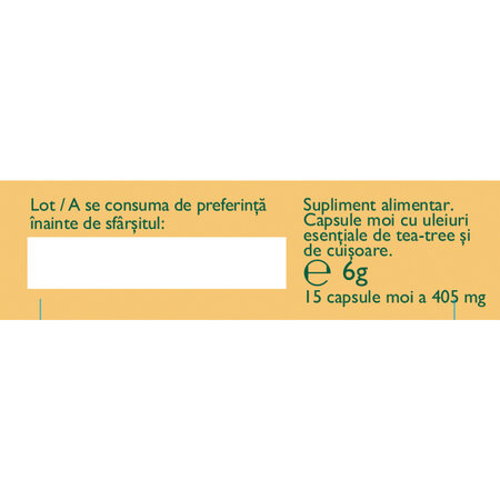Biomicin antibiotic natural A14, 15 capsule, Fares 614174