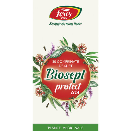 Biosept Protect A24, 30 comprimate, Fares 614335