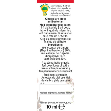 Ulei Biomicin Forte A3, 10 ml, Fares 620864