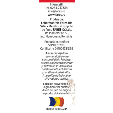 Ulei Biomicin Forte A3, 10 ml, Fares 620865