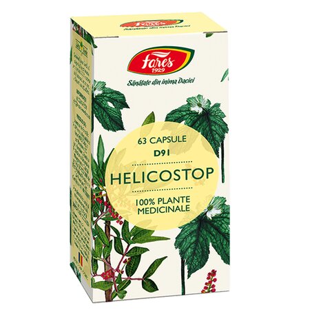 Helicostop,  D91, 63 capsule, Fares