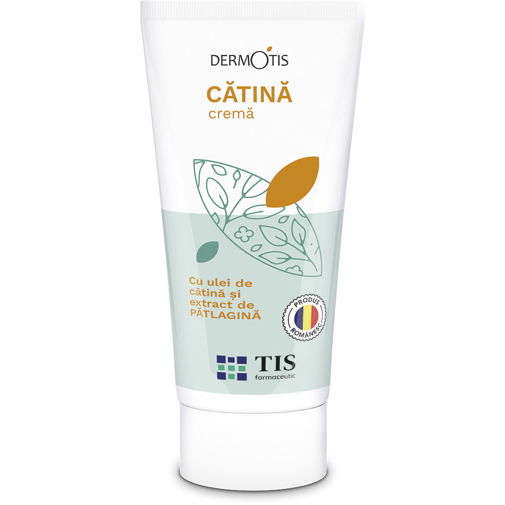 Crema cu catina DermoTis, 50 ml, Tis Farmaceutic