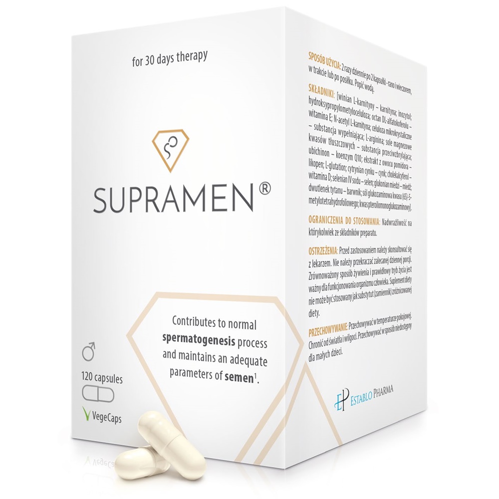 Supramen, 120 capsule, Establo Pharma