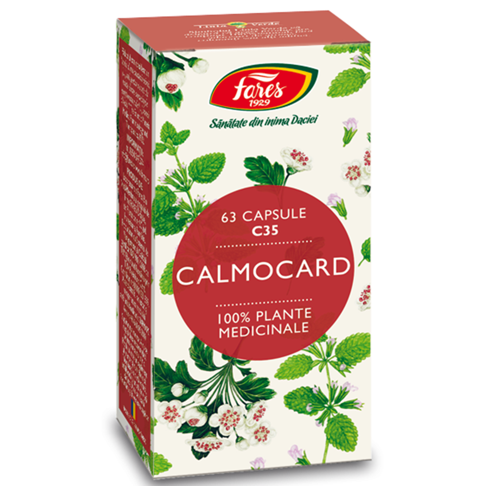 Calmocard C35, 63 capsule, Fares