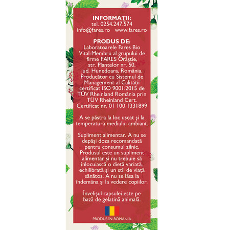 Calmocard C35, 63 capsule, Fares 614124