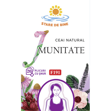 Ceai Imunitate F191, 20 plicuri, Fares 623711