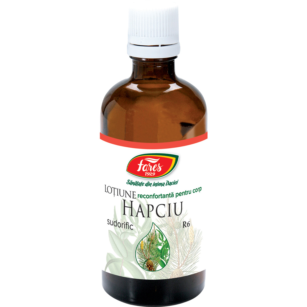 Hapciu sudorific lotiune, R6, 100 ml, Fares