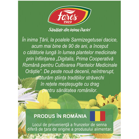 Ceai Sveltaflor M111, 20 plicuri, Fares 623809