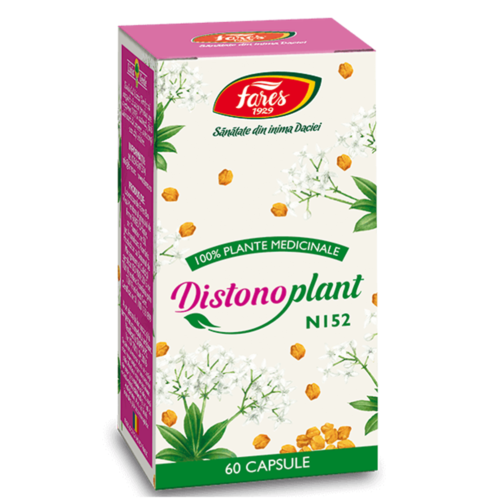 Distonoplant N152, 60 capsule, Fares