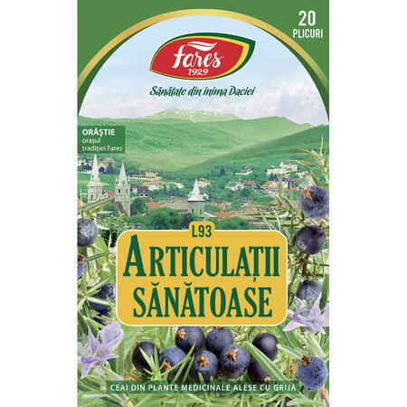 Ceai Articulatii Sanatoase, L93,20 plicuri, Fares 623834