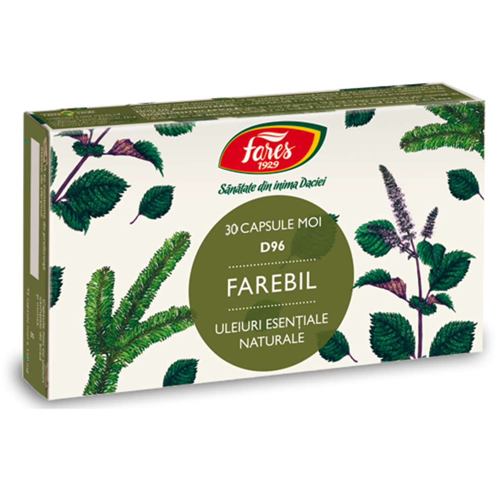 Farebil, D96, 30 capsule, Fares