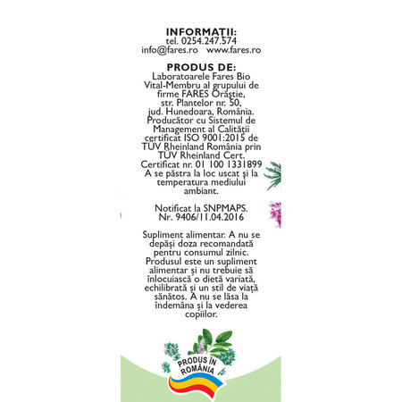 Plantusin pentru gat R13, 30 comprimate de supt, Fares 614048