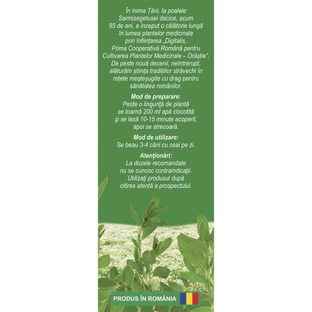 Ceai Troscot iarba U 99, 50 g, Fares 618244