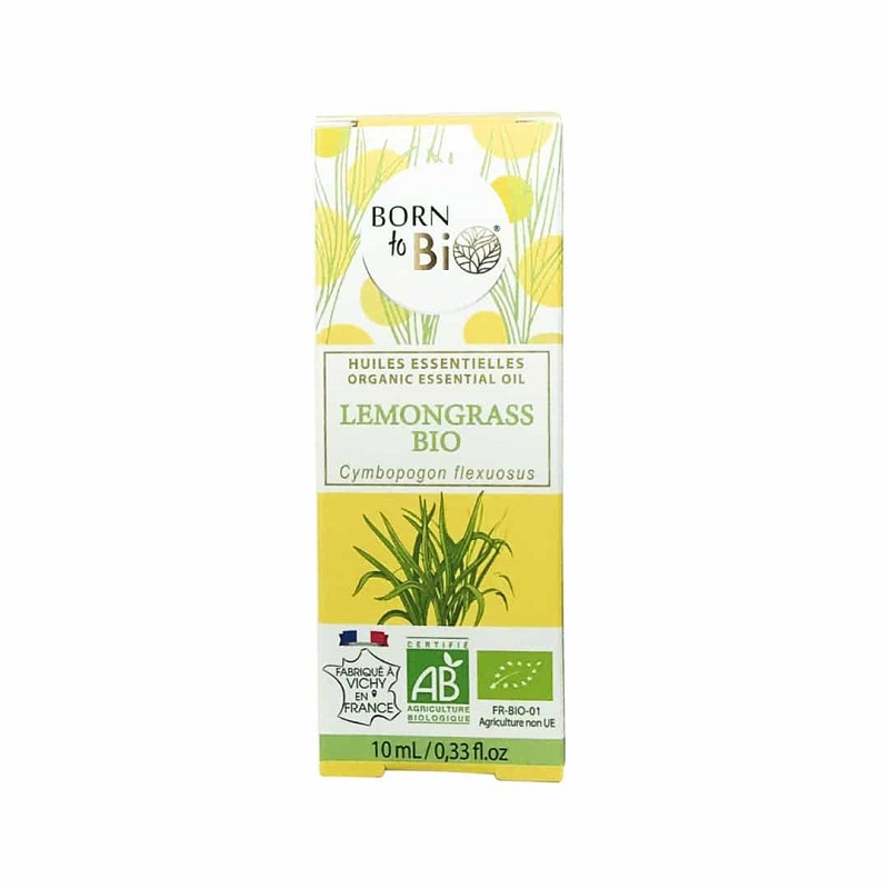 Ulei esential de lemongrass Bio, 10 ml, Born to Bio