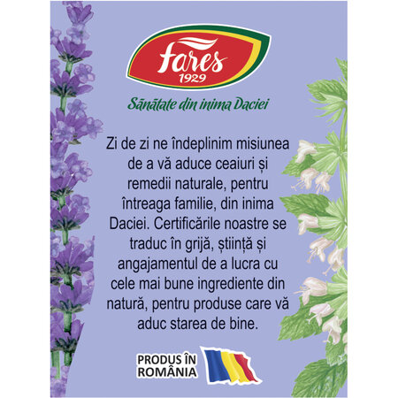 Ceai Somn Linistit, 20 plicuri, Fares 623469
