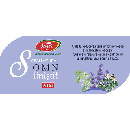 Ceai Somn Linistit, 20 plicuri, Fares 623470