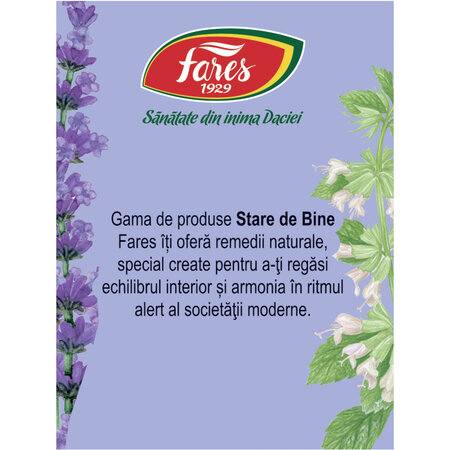 Ceai Somn Linistit, 20 plicuri, Fares 623468