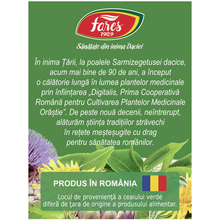 Ceai Colesterol, M103, 20 plicuri, Fares 623639
